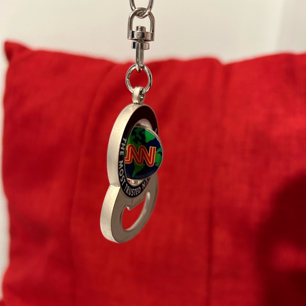 CNN Key Chain & Bottle Opener - Picture 6 of 7